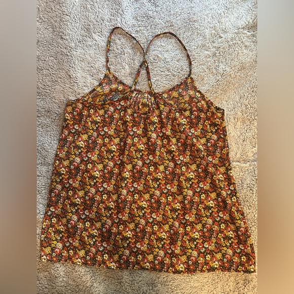 New York & Company Flower Summer Top, Size Medium - Picture 3 of 7